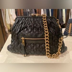 RE-EDITION QUILTED LEATHER LITTLE STAM BAG